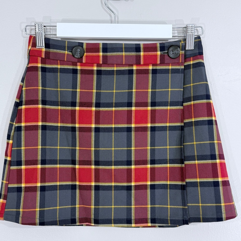 Forever 21 Plaid Mini Skirt Women‎ S Red Clueless Preppy Schoolgirl Cher